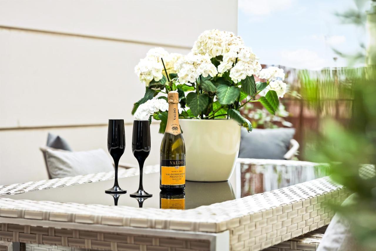 Lit Living - Luxus Loft - Box Spring - Air Con - Bbq - Panorama Apartment Mannheim Bagian luar foto